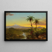Südamerikanische Landschaft - Frederic Edwin Church — gerahmtes Bild an der Wand