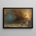 Studie für die Apothéose von Thomas Cole - Frederic Edwin Church — gerahmtes Bild an der Wand