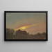 Sonnenuntergang - Frederic Edwin Church — gerahmtes Bild an der Wand
