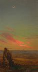Sonnenuntergang bei Rom - Frederic Edwin Church — Ansicht des Kunstwerks