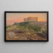 Le Parthénon depuis le sud-est - Frederic Edwin Church — gerahmtes Bild an der Wand