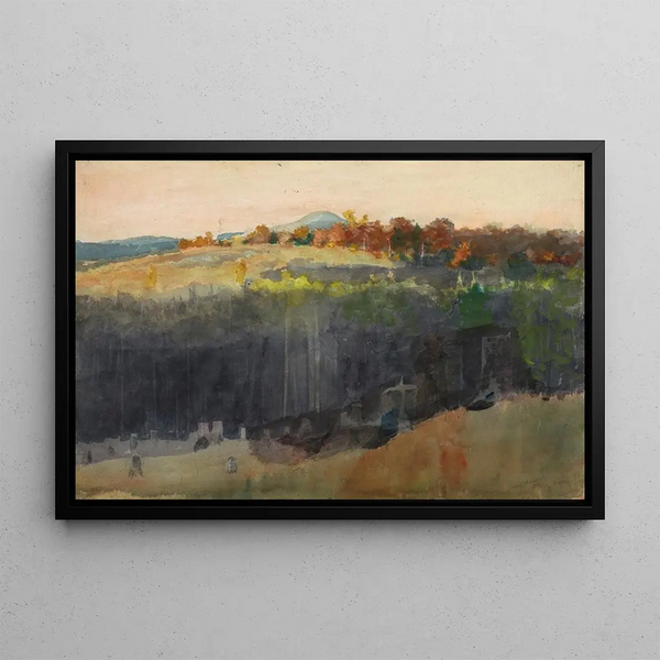 Frederic Edwin Church - Valley and Hillside Adirondacks.webp
