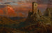Wachtturm in Italien - Frederic Edwin Church — Ansicht des Kunstwerks