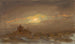 Winterlandschaft im Mondschein - Frederic Edwin Church — Ansicht des Kunstwerks