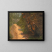 Sentier boisé en Jamaïque - Frederic Edwin Church — gerahmtes Bild an der Wand