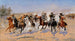 Eine Holzjagd - Frederic Remington — Ansicht des Kunstwerks