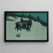 Eine Anerkennung - Frederic Remington — gerahmtes Bild an der Wand