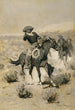 Jours sur la prairie, mains en l'air - Frederic Remington — Ansicht des Kunstwerks