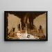 Historien der Stammes - Frederic Remington — gerahmtes Bild an der Wand