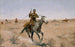 Der Flug - Frederic Remington — Ansicht des Kunstwerks