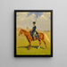 Der Husar - Frederic Remington — gerahmtes Bild an der Wand