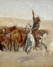Le Round-Up - Frederic Remington — Ansicht des Kunstwerks
