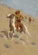 L'éclaireur - Frederic Remington — Ansicht des Kunstwerks
