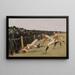 Touchdown Yale gegen Princeton Thanksgiving-Tag 27. Nov. 1890 Yale 32 Princeton 0 - Frederic Remington — gerahmtes Bild an der Wand
