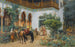 Eine nordafrikanische Hof - Frederick Arthur Bridgman — Ansicht des Kunstwerks
