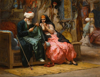 Ein wertvoller Schmuck - Frederick Arthur Bridgman — Ansicht des Kunstwerks