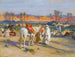 Stoppt im Wüsten - Frederick Arthur Bridgman — Ansicht des Kunstwerks