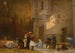 Gebet in der Moschee von Kairo - Frederick Arthur Bridgman — Ansicht des Kunstwerks