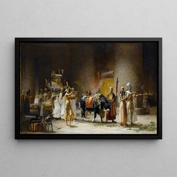 Frederick Arthur Bridgman - The Procession Of The Bull Apis.webp