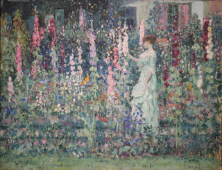 Althéas - Frederick Carl Frieseke — Ansicht des Kunstwerks