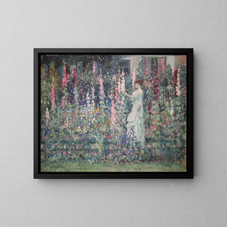 Althéas - Frederick Carl Frieseke — gerahmtes Bild an der Wand