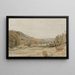 Fluss Tamar bei Endsleigh, Devon - Frederick Christian Lewis der Ältere — gerahmtes Bild an der Wand