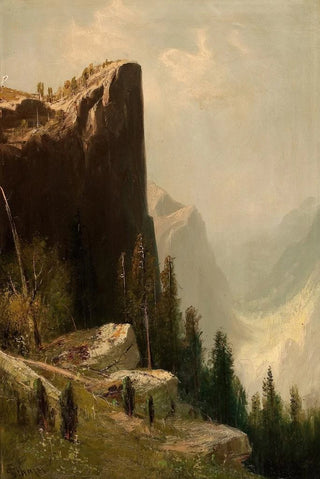 Frederick Ferdinand Schafer - Lookout Rock Yosemite Valley.webp