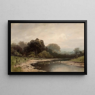 Frederick Ferdinand Schafer - On Merced River Cala.webp