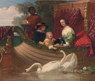 Frederick Goodall - Queen Henrietta Maria and her Children.webp