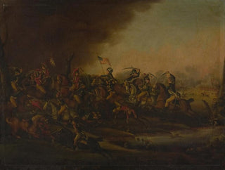 Schlacht bei Cowpens - Frederick Kemmelmeyer — Ansicht des Kunstwerks