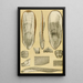 Mollusques III - Frederick McCoy — gerahmtes Bild an der Wand