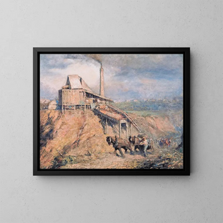 Frederick McCubbin - The old stone crusher The quarry.webp