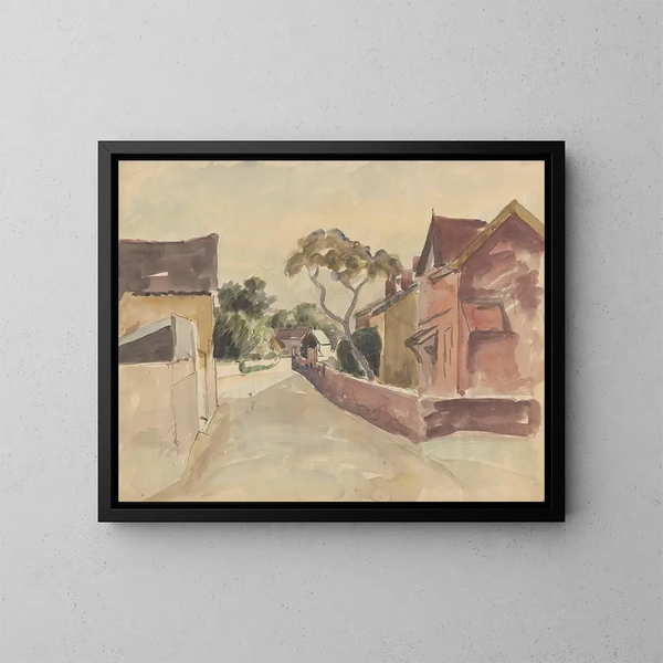 Skizzenbuch 1 - Frederick Porter — gerahmtes Bild an der Wand