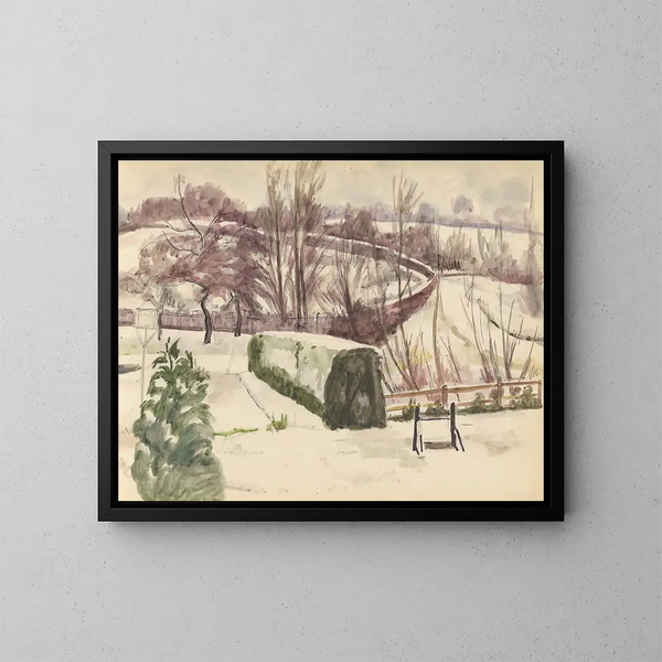 Fred J. Porter Skizzenbuch-Gemälde 16 - Frederick Porter — gerahmtes Bild an der Wand
