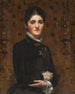 Portrait einer Dame - Frederick Samuel Beaumont — Ansicht des Kunstwerks