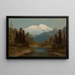 Mont Shasta, Kalifornien - Frederick Schafer — gerahmtes Bild an der Wand