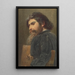 Der Bibliothekar - Frederick Smallfield — gerahmtes Bild an der Wand