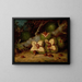 Esskastanien - Frederick Stone Batcheller — gerahmtes Bild an der Wand