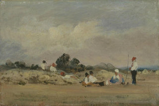Frederick Waters Watts - Haymakers Resting.webp