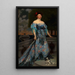 Mademoiselle Anne Mills Archbold - Frederick William MacMonnies — gerahmtes Bild an der Wand