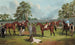 Gruppe im Pferderennbahn-Gehege von Dowling Forest Ballarat 1863 - Frederick Woodhouse — Ansicht des Kunstwerks