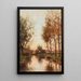 Une Voie d'Eau - Fredericus Jacobus van Rossum du Chattel — gerahmtes Bild an der Wand