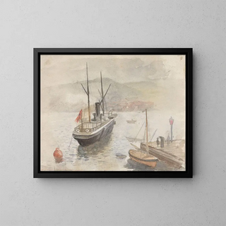 Frederik Collett - Bter ved havn.webp