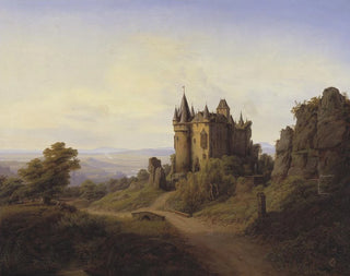 Frederik Sdring - Slottet Bresheim ved Eifelfloden.webp
