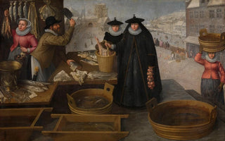 Frederik Van Valckenborch - Fish Market.webp
