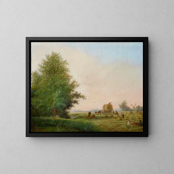 Juli - Fredrik Marinus Kruseman — gerahmtes Bild an der Wand