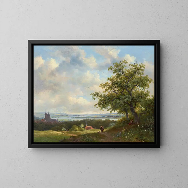 Juni - Fredrik Marinus Kruseman — gerahmtes Bild an der Wand
