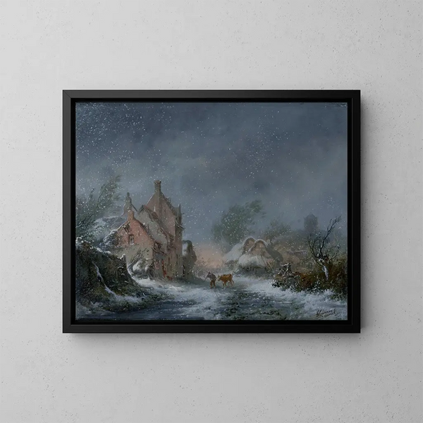 November - Fredrik Marinus Kruseman — gerahmtes Bild an der Wand