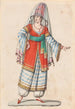 Kostüme orientalisch 4 - Französische Schule — Ansicht des Kunstwerks