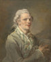 Portrait eines jungen Mannes - Französische Schule — Ansicht des Kunstwerks